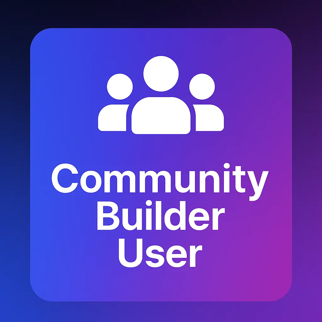 Community Builder User