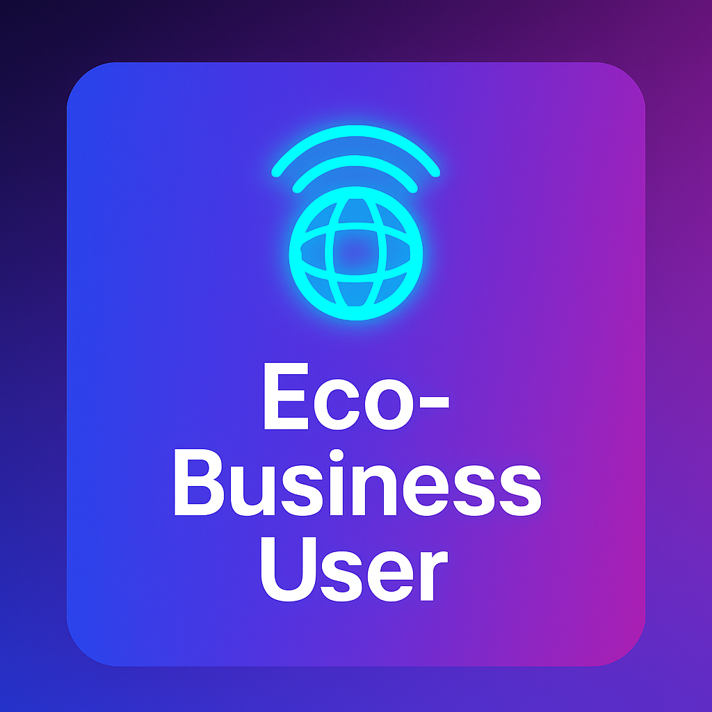 Eco - Business User